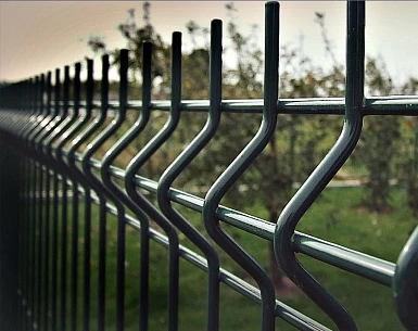 Металлический 3д забор от производителя на заказ в Выборг